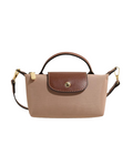Khaki Flap Crossbody Bag